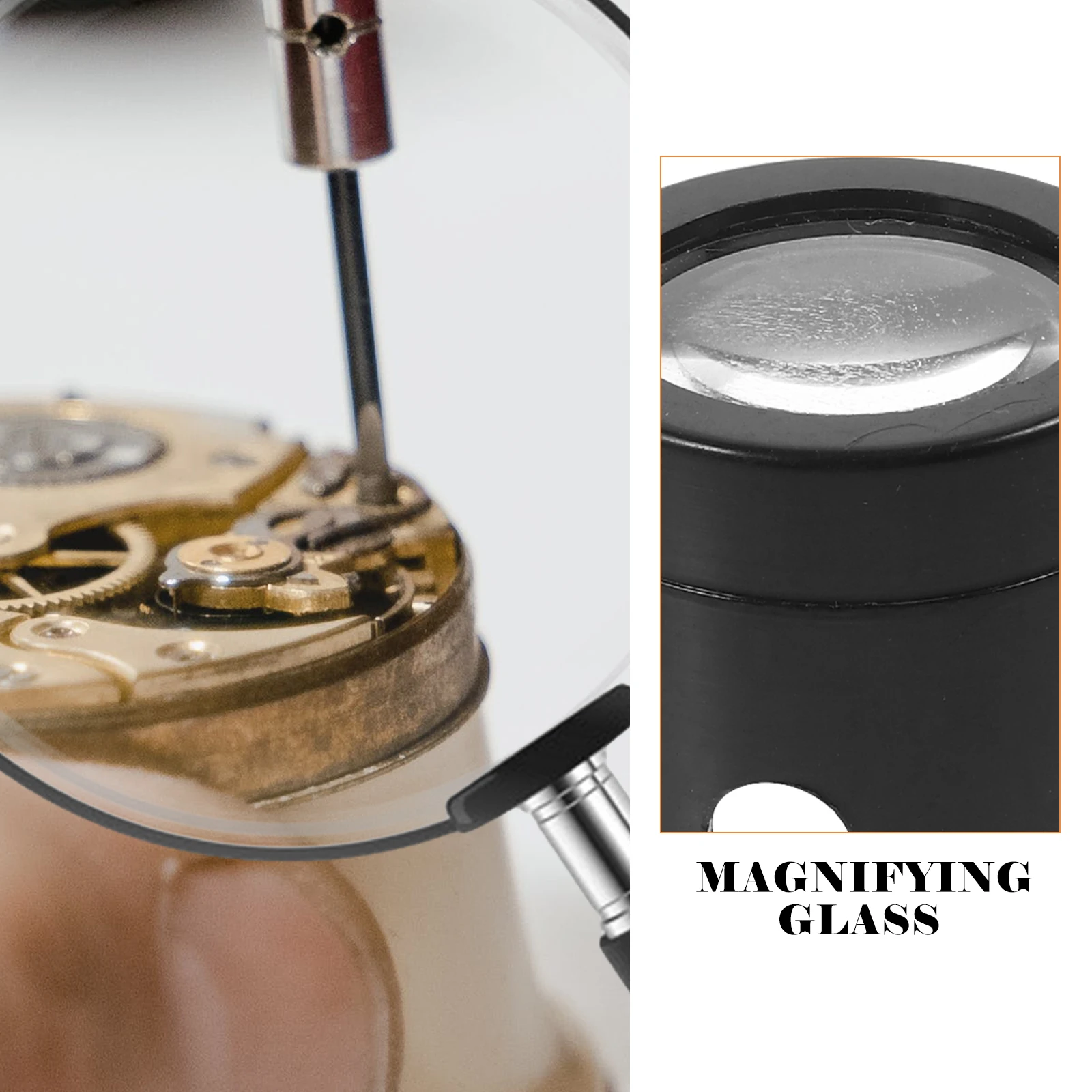 

Wearing Magnifying Headband Loupe 5x 10x Steel Glasses Jewelry Tools Watch Eye Loupe Repair Hands Free Close Work