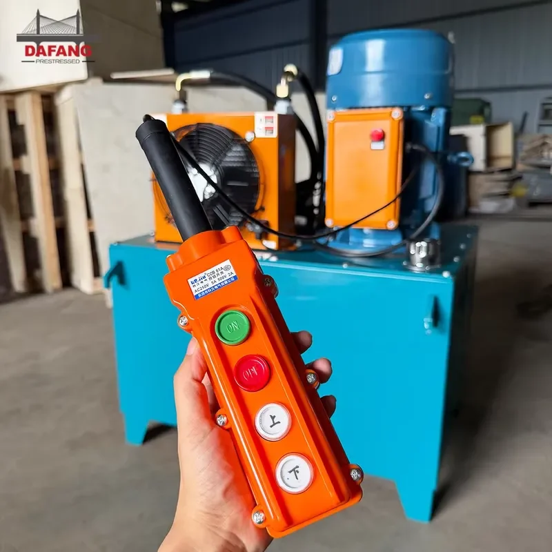 Remote control 400Bar 750W 220v 50Hz hydraulic power unit 3KW 4KW high speed electric oil pump for presses