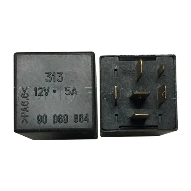 

Free shipping 10pcs/lot relay 12VDC 5A 90069864