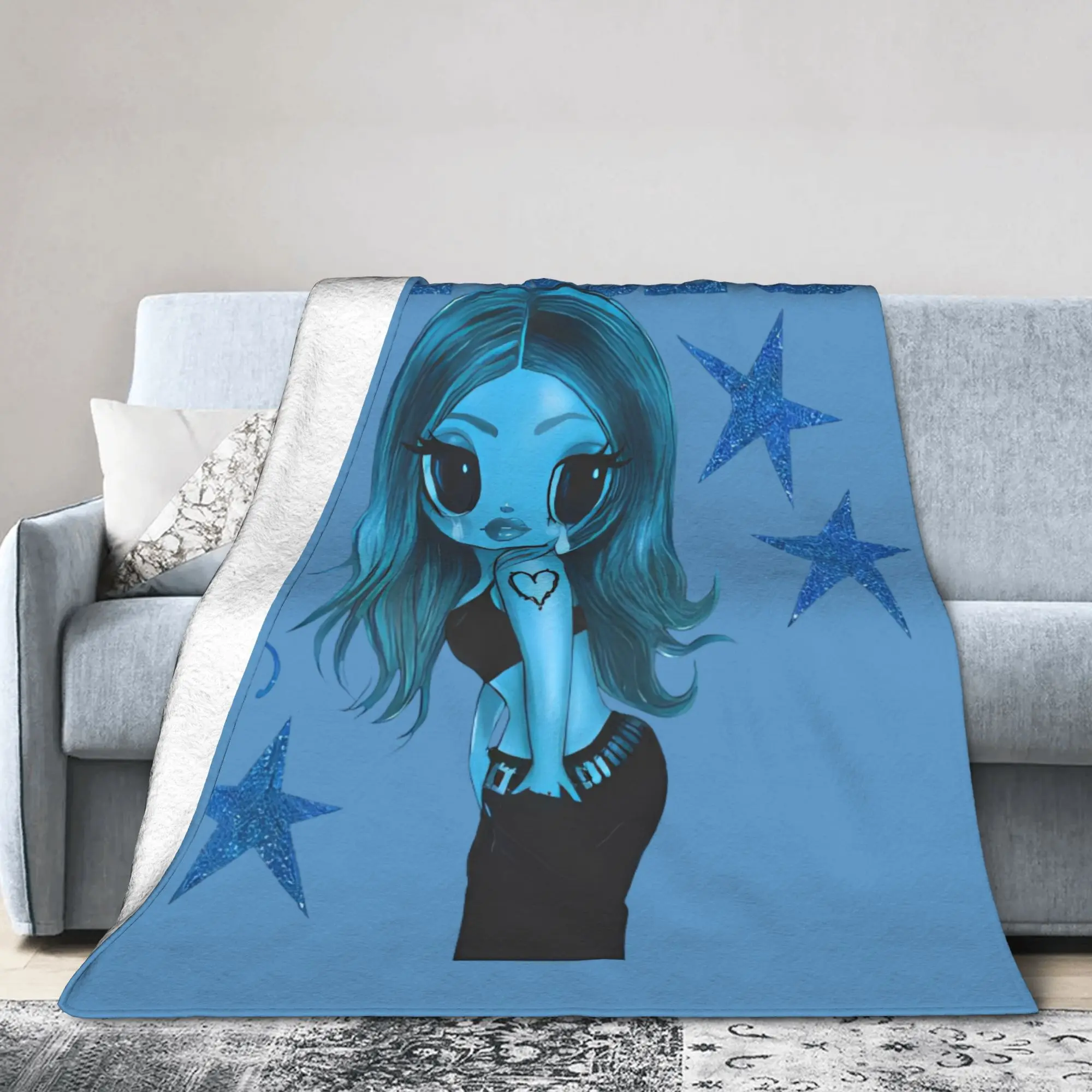 Cozy No Me Arrepiento De Sentir Tanto Karols G NMADST Blanket Merch Sofa Decorative  Throws And Blankets Soft Flannel for Travel