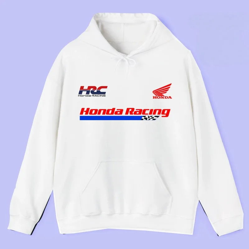 

Autumn and Winter Honda 3D Print Motorcycle Jersey Hooded Riding Dirt Bike and Mountain Racing Men's Women's Armored Hoodie