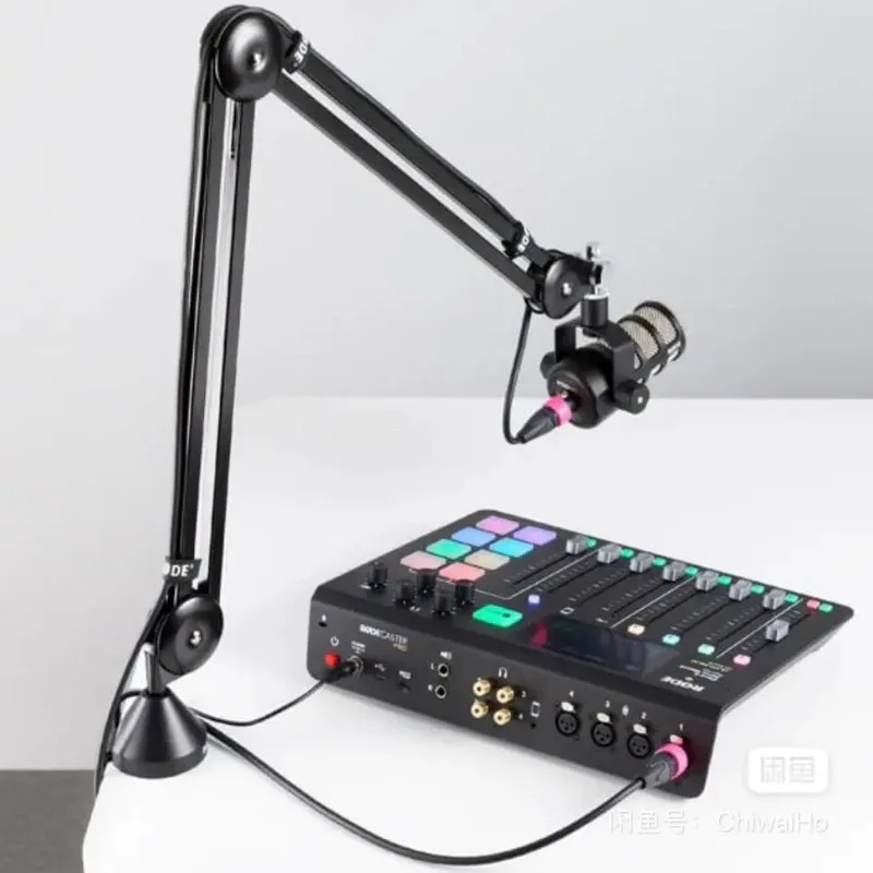 PSA1+ Microphone Cantilever Stand Desktop Live Suspension Telescopic Arm Lift for Podcasters, Streamers and Broadcasters