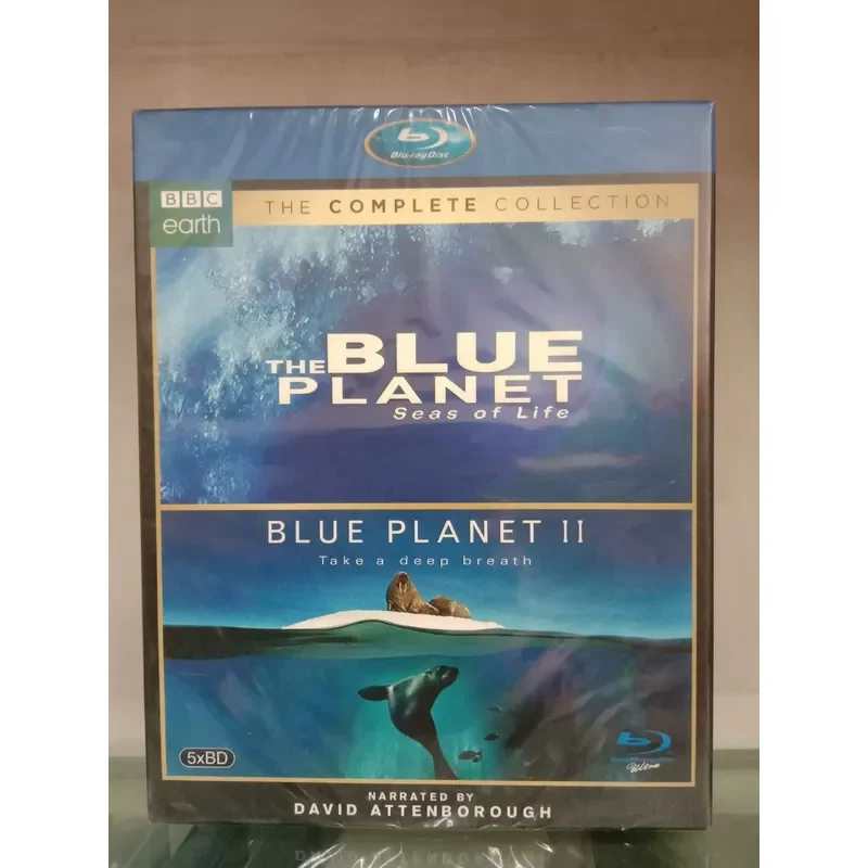 Blue Planet 1 and 2 Season 5 Disc Pack Blu-ray Disc Opened