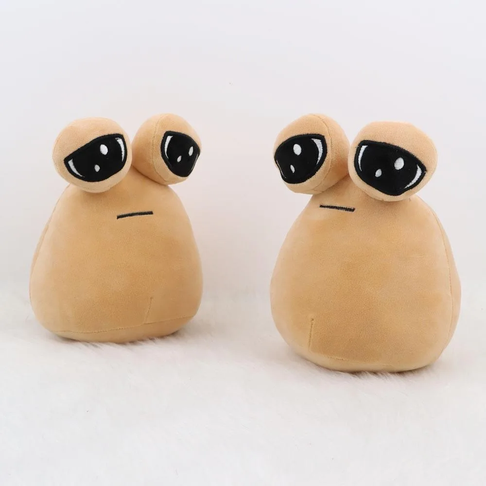 22cm Hot Game My Pet Alien Pou Plush Toy Furdiburb Emotion Alien Plushie Stuffed Animal Pou Doll