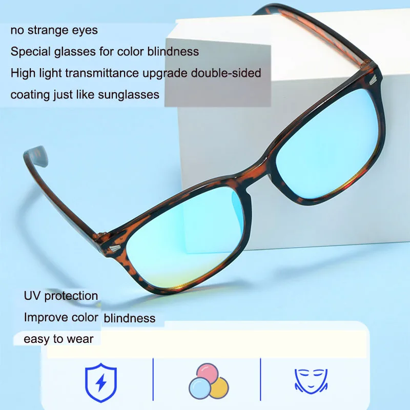 Glasses for Color Blindness Corrective Red-green Color Weak Glasses Shades For Men And Women High Tech Auxiliary Glasses