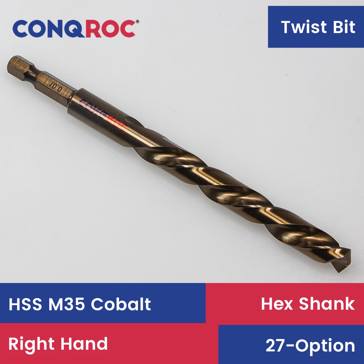 Twist Drill Bit HSS M35 Cobalt 1/4\