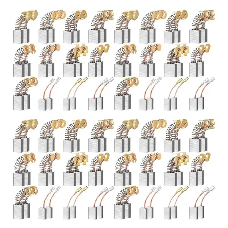

ABJN-96 Pcs Electric Motor Brushes Carbon Brushes Power Tool Replacement Part For Repair Power Tool 12 Different Sizes