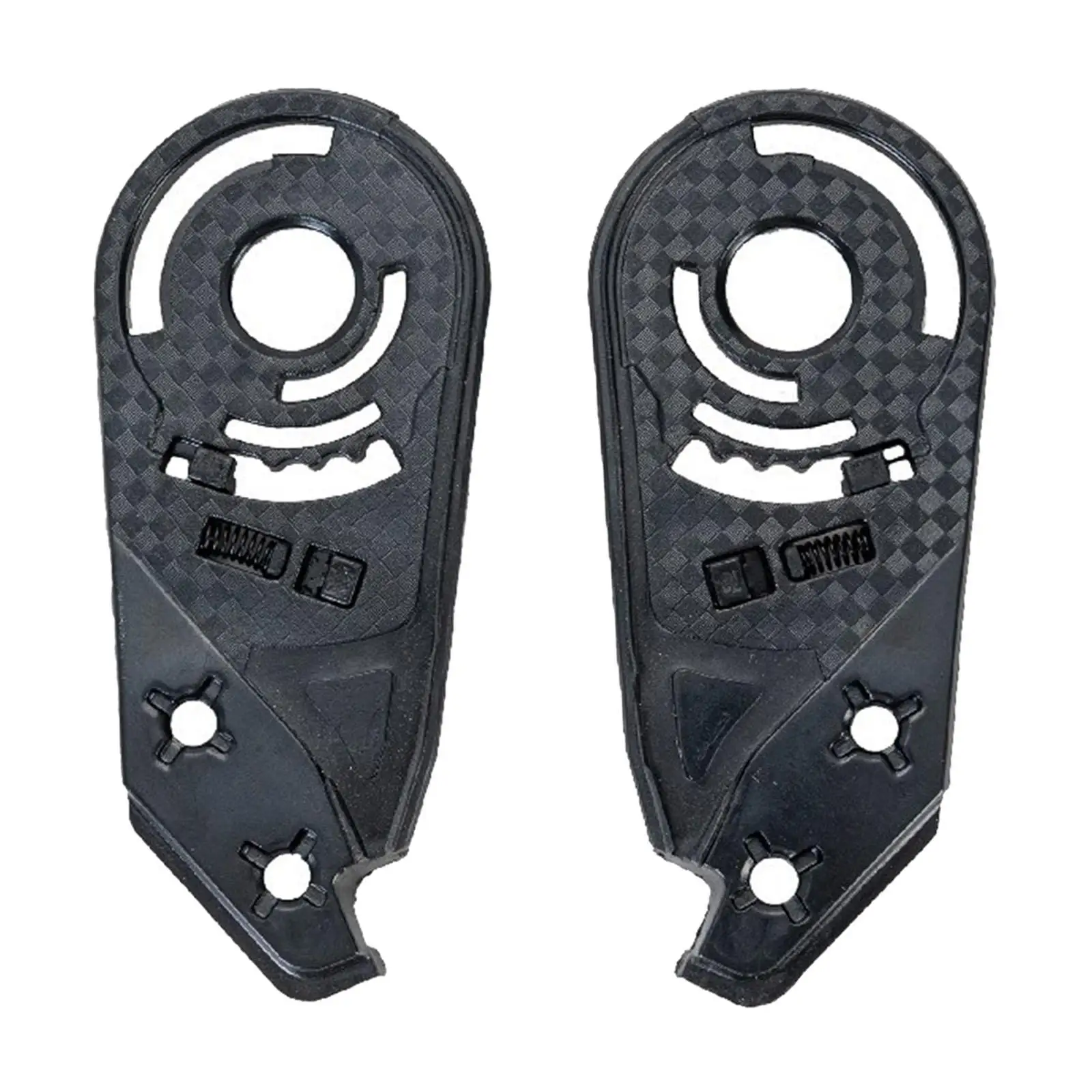 

Motorcycle Lens Base Black Plastic Helmet Visor Plate Spare Part Easy Install for MT ATOM 2 SV