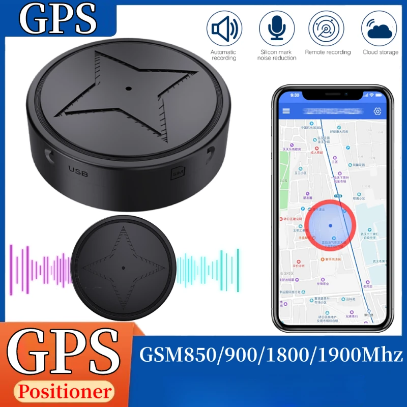 

PG12 GPS Tracker GSM Children Anti-lost Device Mini GPS Tracker USB Charging Wireless Strong Magnetic Mount GPS Locator For Car