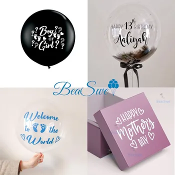 1pc Gold Schwarz custom ballon aufkleber wand aufkleber hochzeit geburtstag party decor DIY name valentinstag anzug für 18 