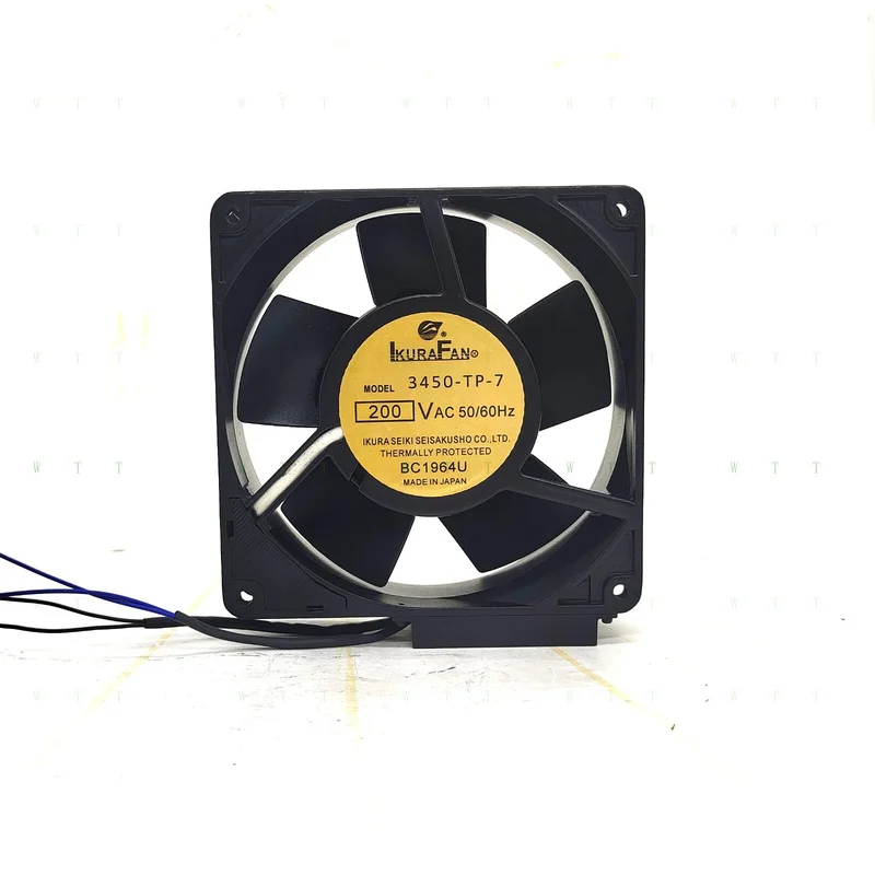 

H 1 pcs for KURA 3450-TP-7 12738 200V all metal sensor cooling fan