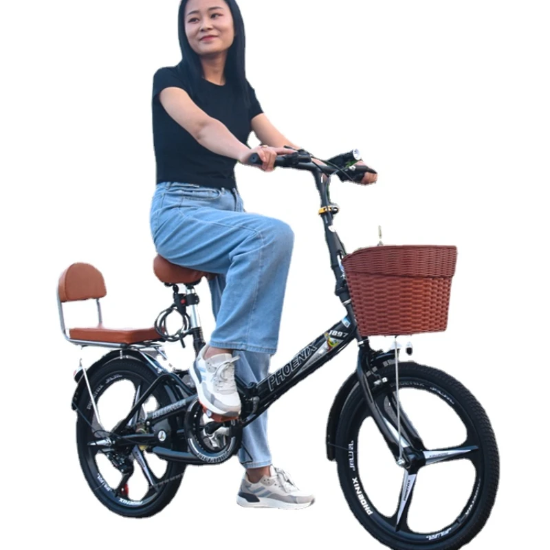 YY Light and Portable Variable Speed Shock Absorption 20-Inch 22-Inch Adult Small Bicycle for Work