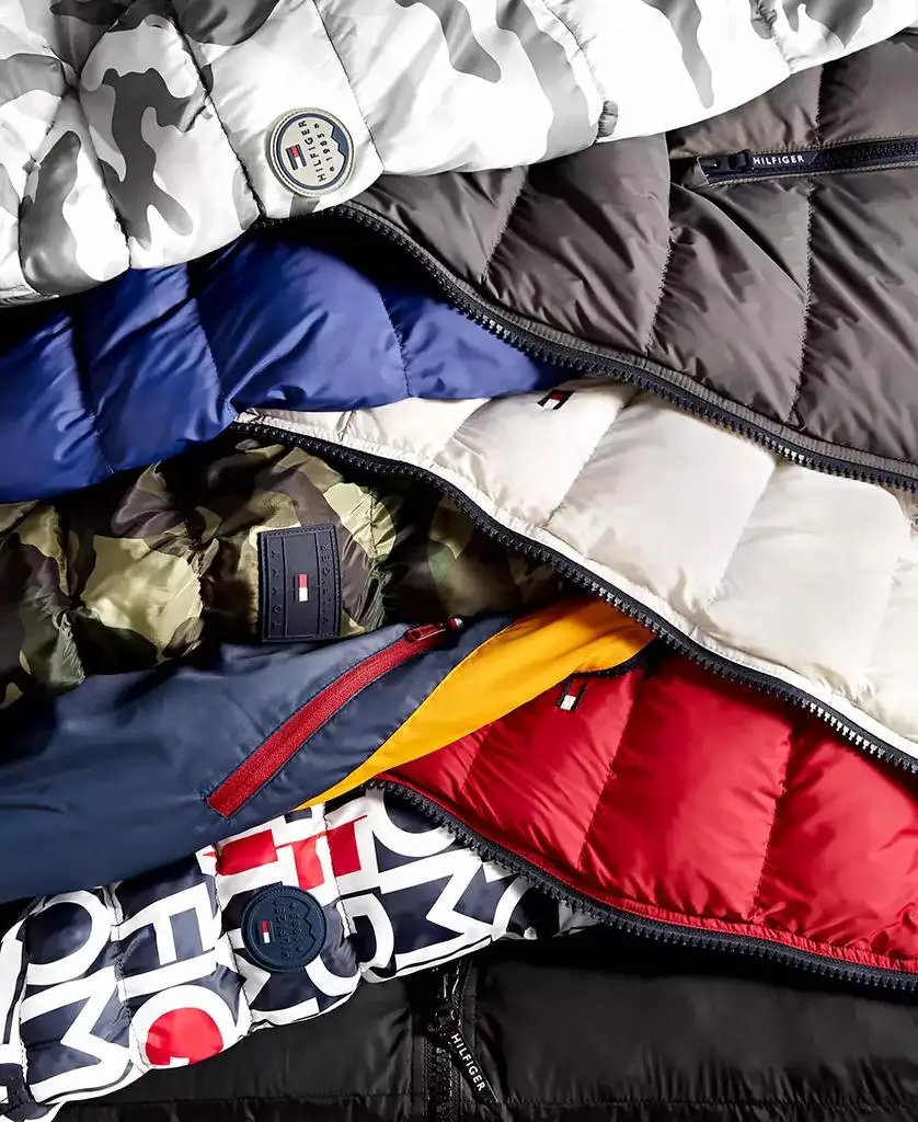 سترة منتفخة مبطنة من Tommy Hilfiger ، تم إنشاؤها للرجال من أجل Macy