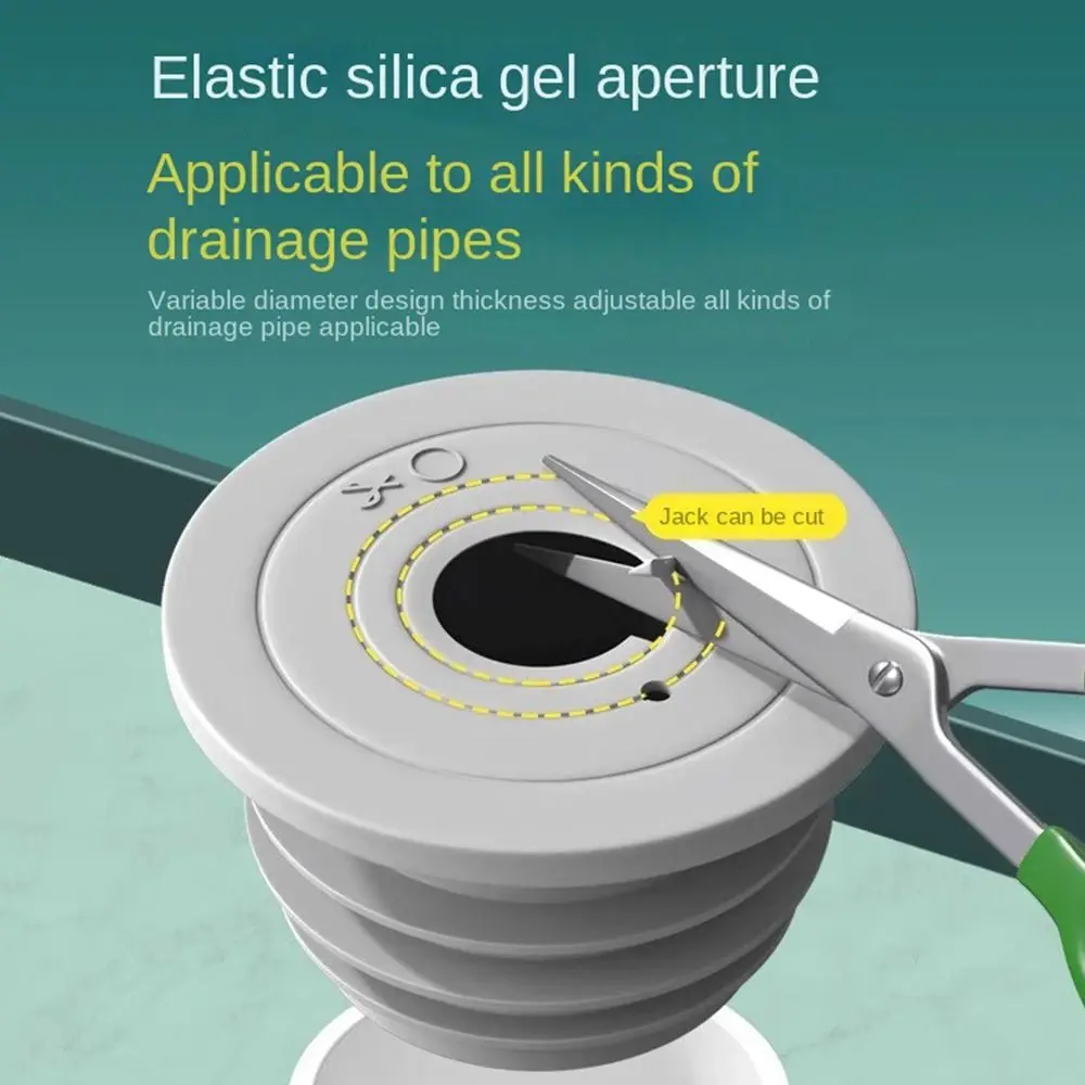 

Creative Anti Odor Washbasin Floor Drain Core Stopper Sewer Strainer Plug Drain Cover Insect Prevention Shower Drainer