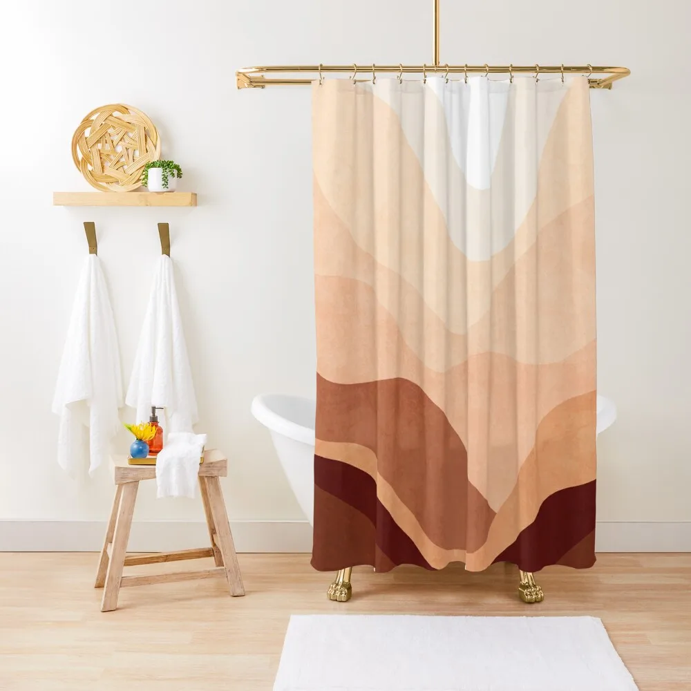 

Ombre Sunrise mountain Shower Curtain Luxury Bathroom Shower For The Bathroom Curtain
