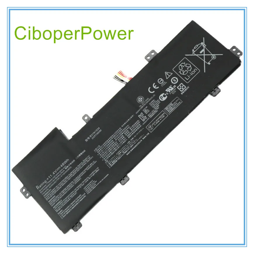 Original laptop 11.1V 48Wh 4240mAh 0B200-02030000 B31N1534 Laptop Battery For UX510