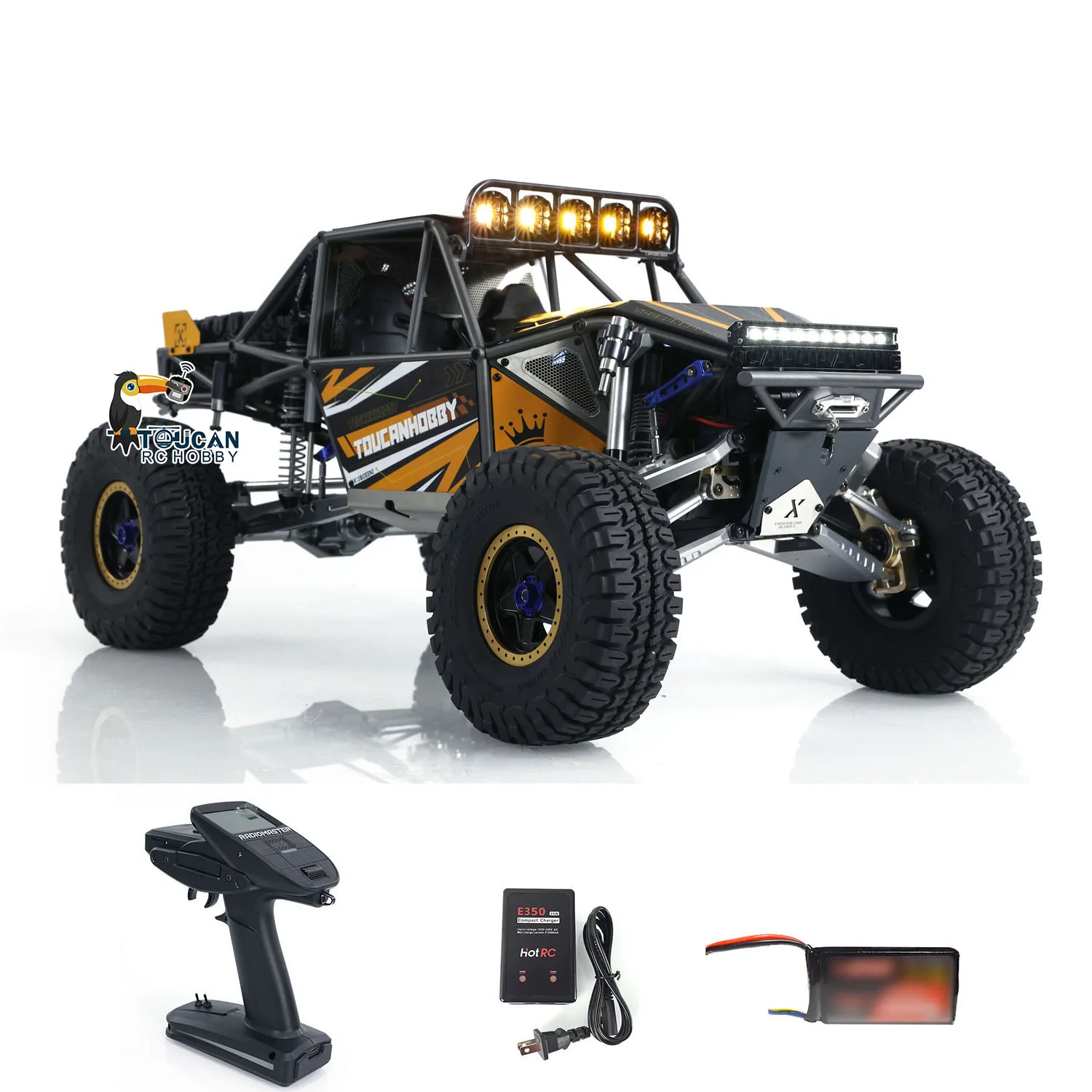 

Capo 1/8 RC U4 Queen Crawler Truck 2-Speed Light Sound Smoke CD1582X