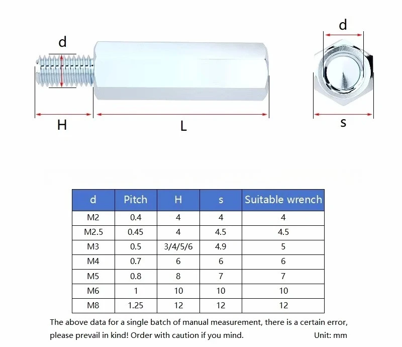 M2 M2.5 M3 Galvanized Carbon Steel Standoff PCB Support Male Female Hex Board Spacing Screw Column Pillars Spacers Bolt