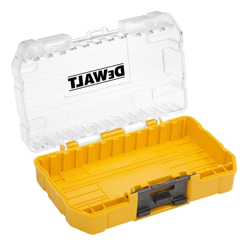 DEWALT Original Medium Tough Case TSTAK Yellow Shell 148*85*40MM Mini tool Accessory Storage Box