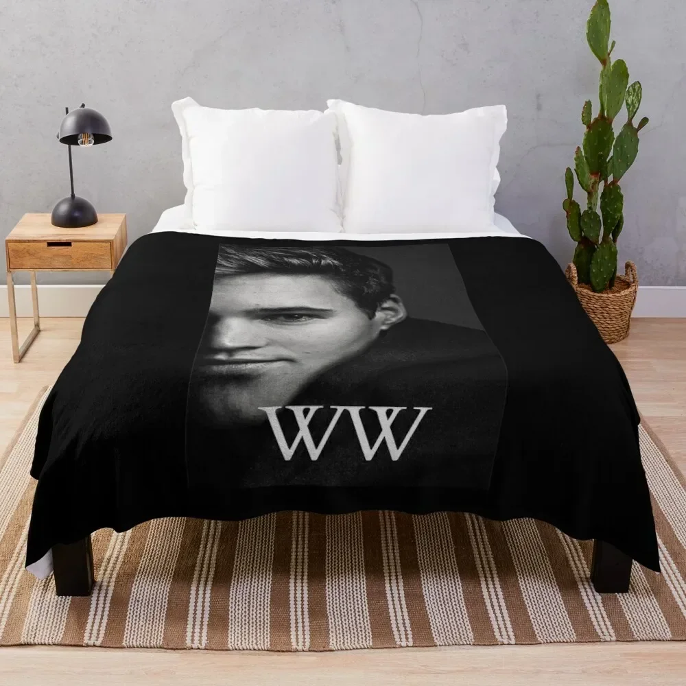 

Wincent Weiss Black & white Throw Blanket Bed Fashionable Blankets For Bed Luxury Throw Winter beds Blankets