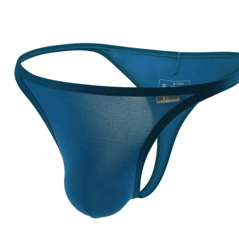 BRAVE PERSON Men's Sexy Thongs Breathable Comfortable Low Waist Bikini Underwear for Men Male Panties Underpants