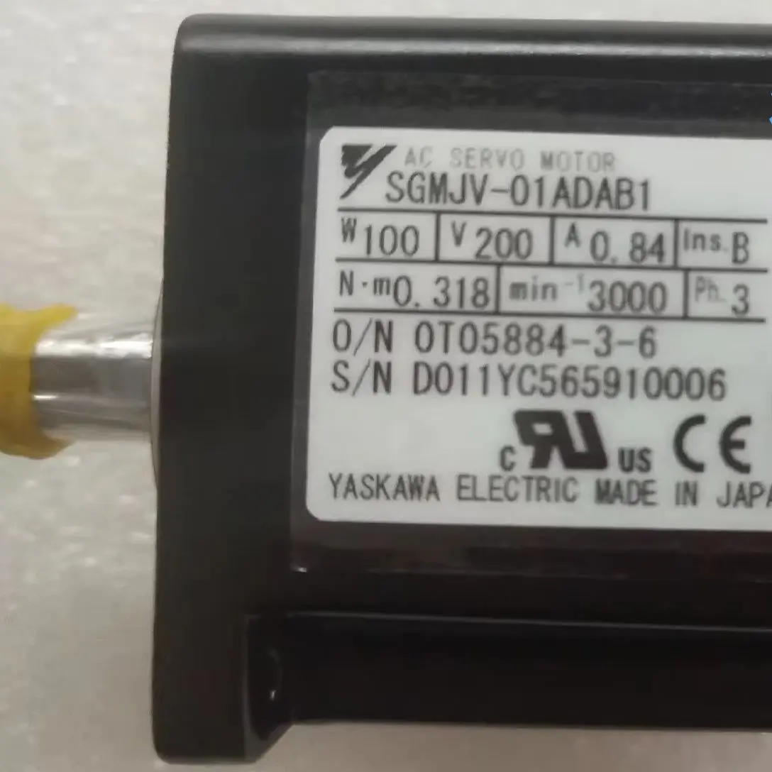 Original Genuine SGMJV-01ADAB1 Brand New Servo Motor，Fast shipping