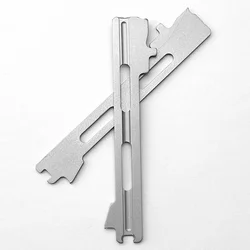 2pcs Stainless Steel OTF Knife Slider OTF Disassembled Spring Switch Accessories for Microtech Ultratech UT UTX-85 UTX85 Part