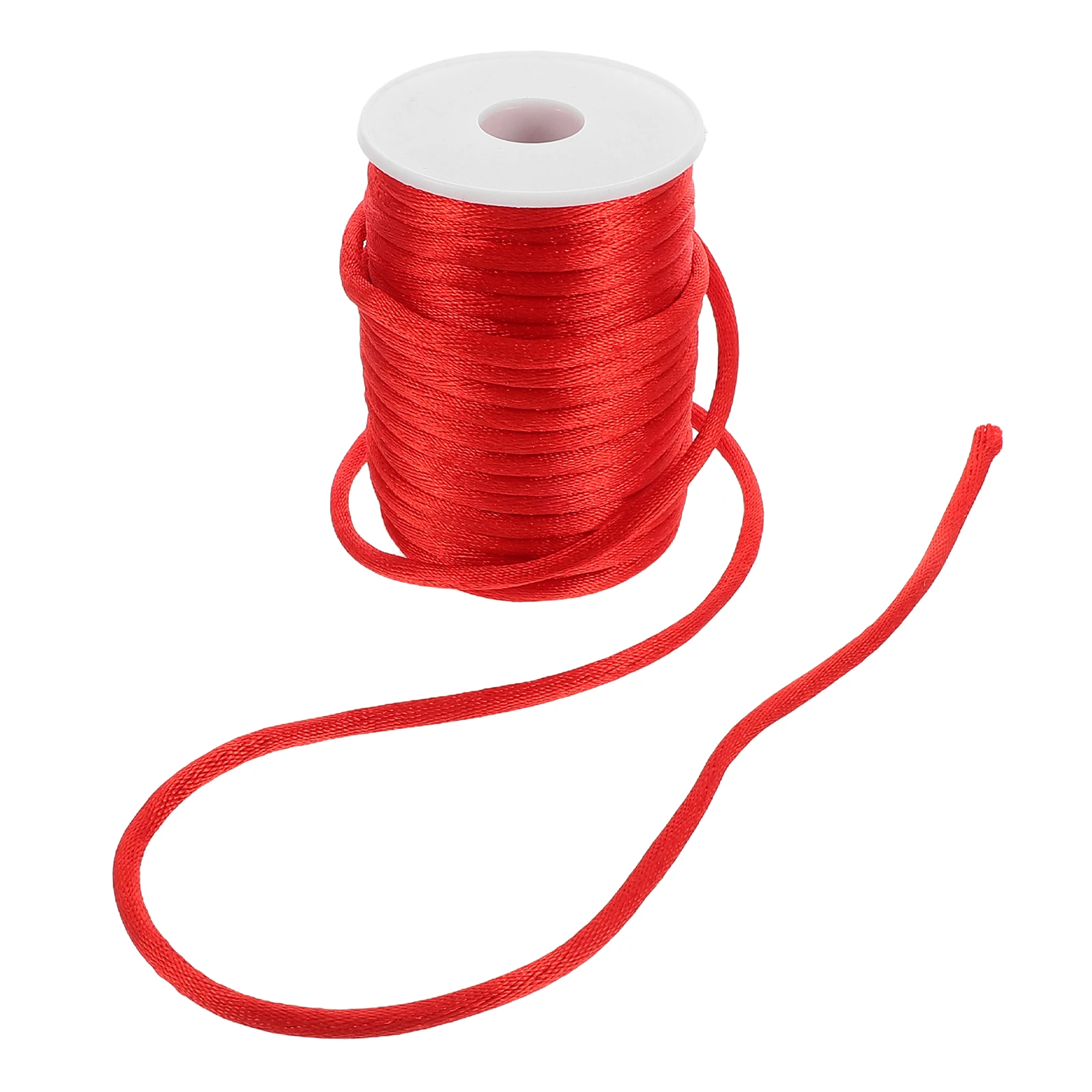 

Red Chinese Knotting Cord Elastic Bead String Durable Red Rope Bracelet DIY Jewelry Making Ornaments Gifts