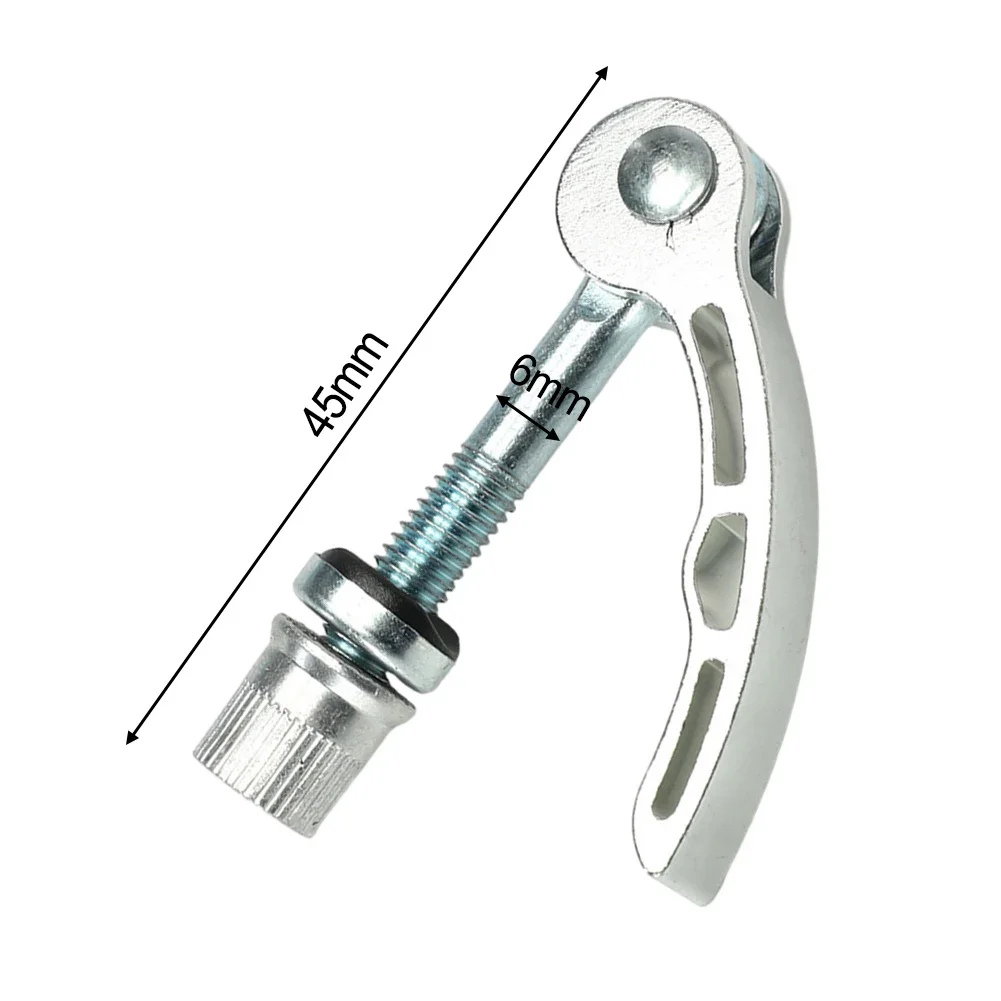 M6x45mm M6x50mm morsetto reggisella a sgancio rapido per bicicletta vite a Clip per spiedino viti a sgancio rapido per bicicletta in lega di