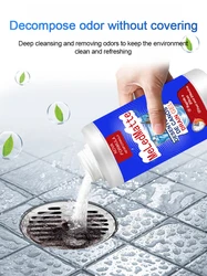 New household drain unclogging agent to remove dirt and stains pipe cleaning powerful dissolver to remove odor and deodorant