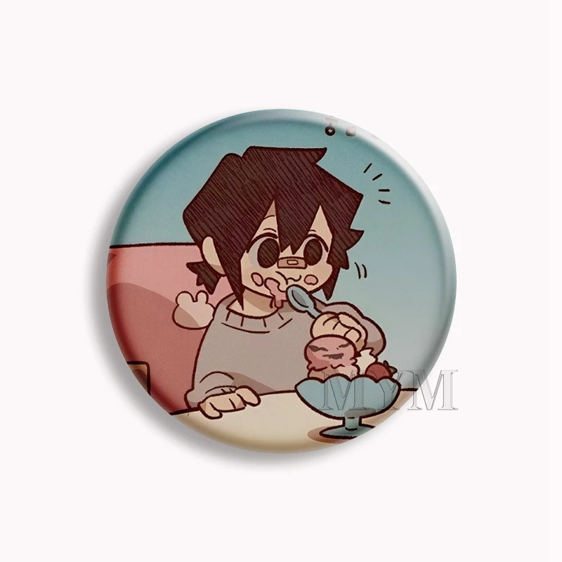 I Love Amy Manhwa Soft Button Pin AMY Anime Brooch Badge Bag Decor Accessories Fans Collect Friends Lovers Gifts