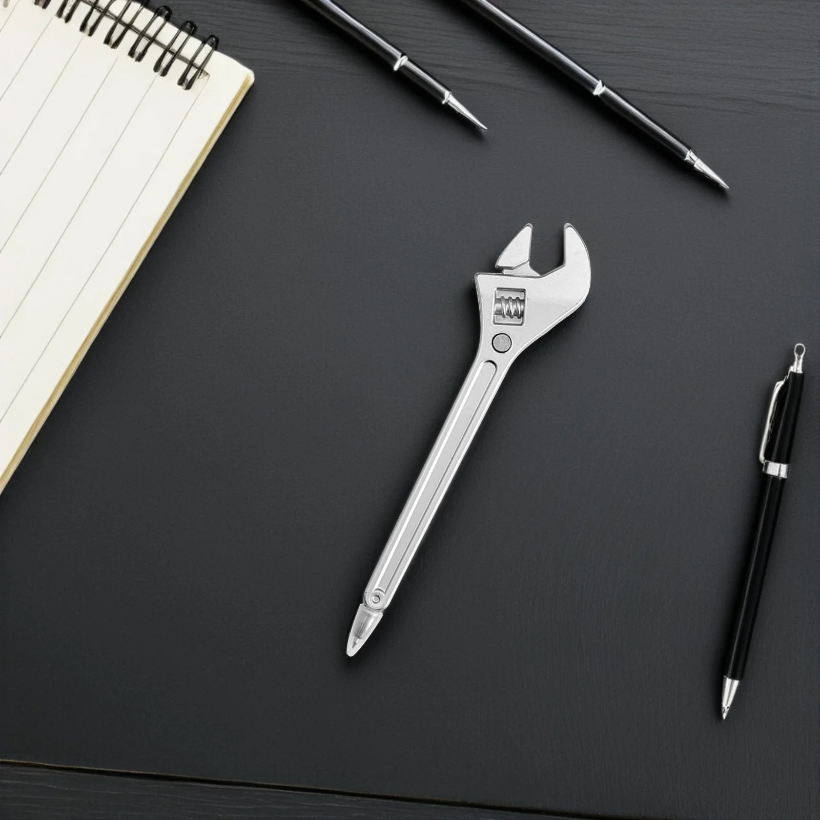 

6Pcs Wrench Ballpoint Pens Novelty Design Party Gifts Students Stationery Smooth Writing Decorative Creative Pens