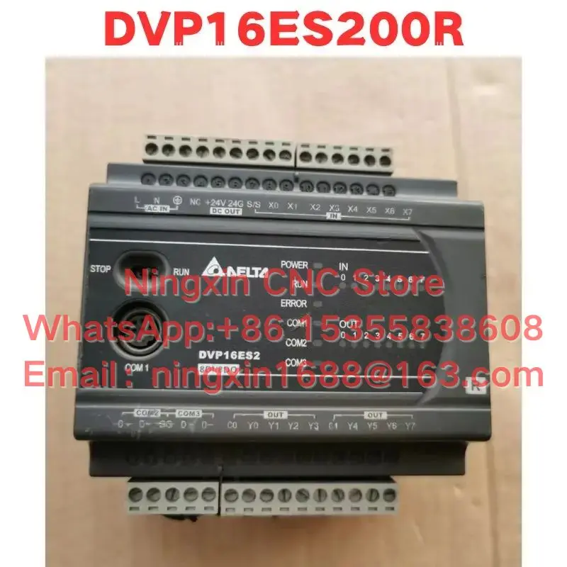 

ПЛК DVP16ES200R протестирован в порядке