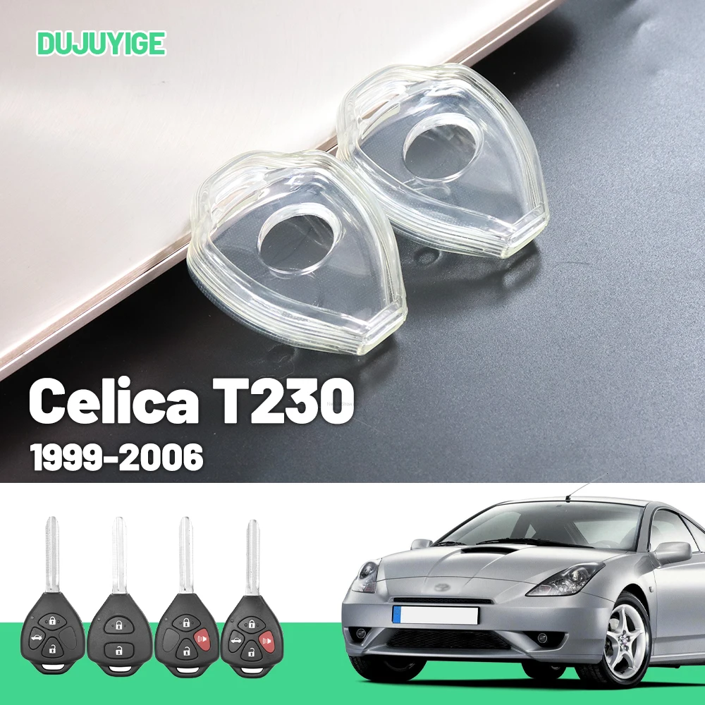 

Clear TPU Car Key Case For Toyota Celica T230 1999-2006 Key Fob Cover Protector Shell Auto Accessories 2000 2001 2002 2003 2004