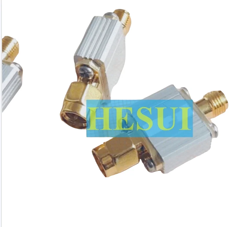 2320MHz-2370 MHz 200mW 2350MHz Filter RF coaxial bandpass SAW filter module for 2.4GHz receiver filter board CNC Al shield shell