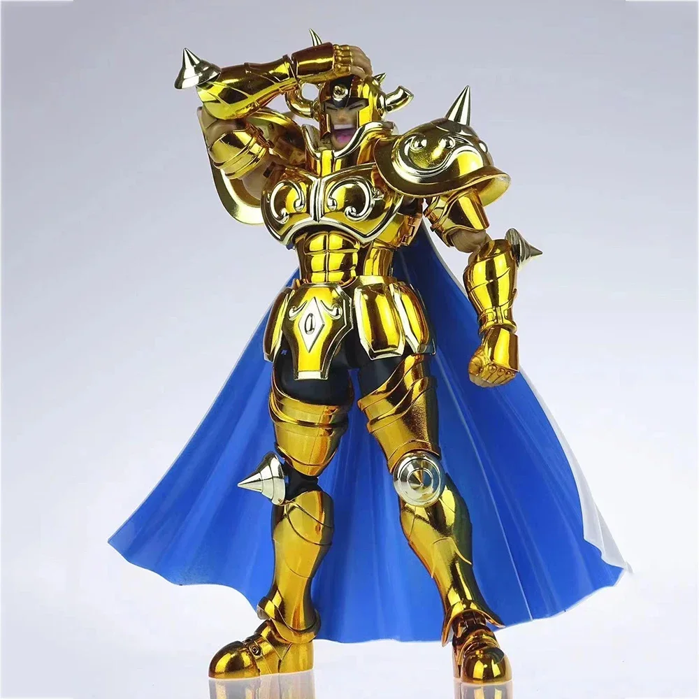 In Stock CS Model Saint Seiya Myth Cloth EX Taurus Aldebaran Gold Knights of the Zodiac Anime Metal Armor PVC Action Figure Toys