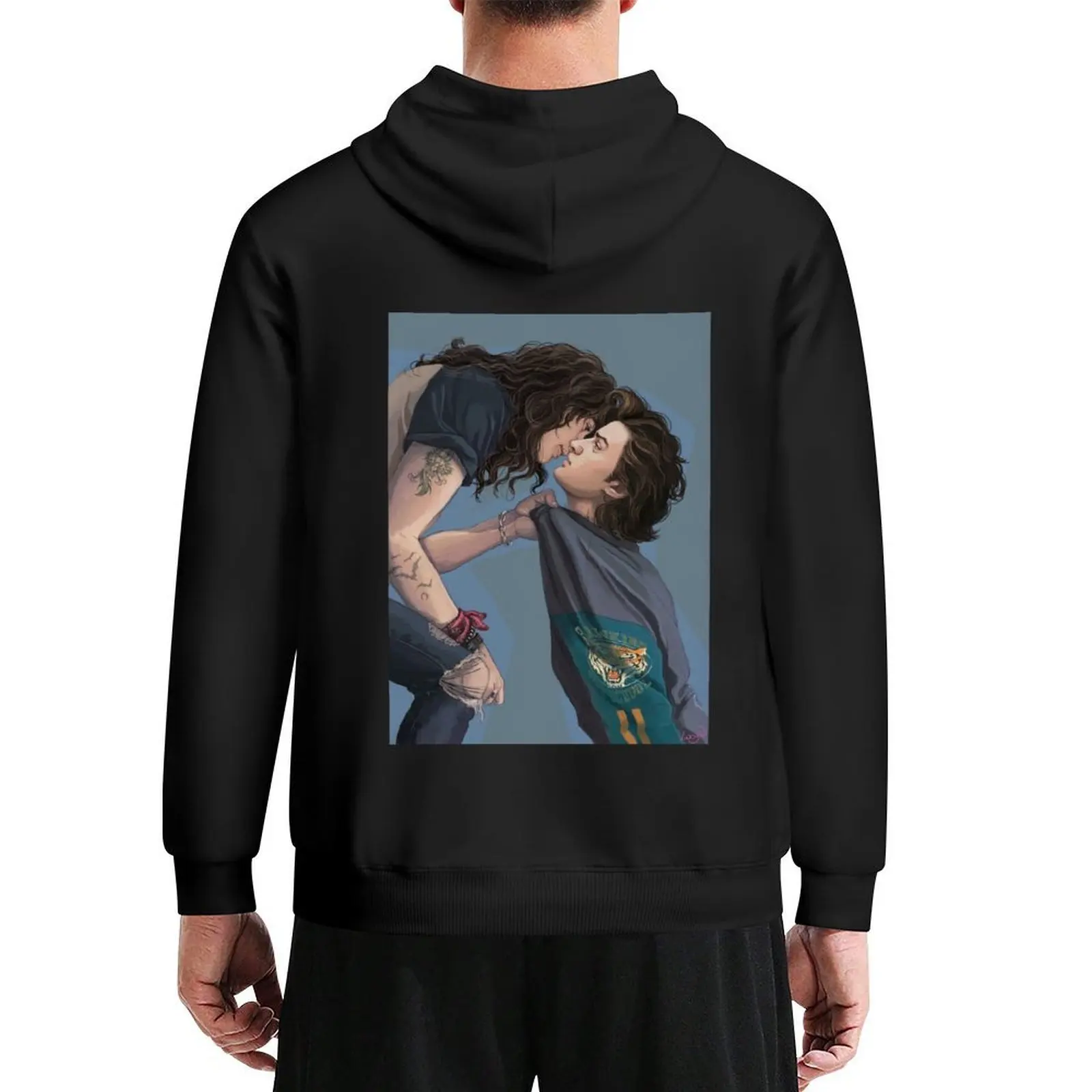 

Long Long way to go Hoodie aesthetic clothing autumn new products men clothing men's clothing tracksuit men