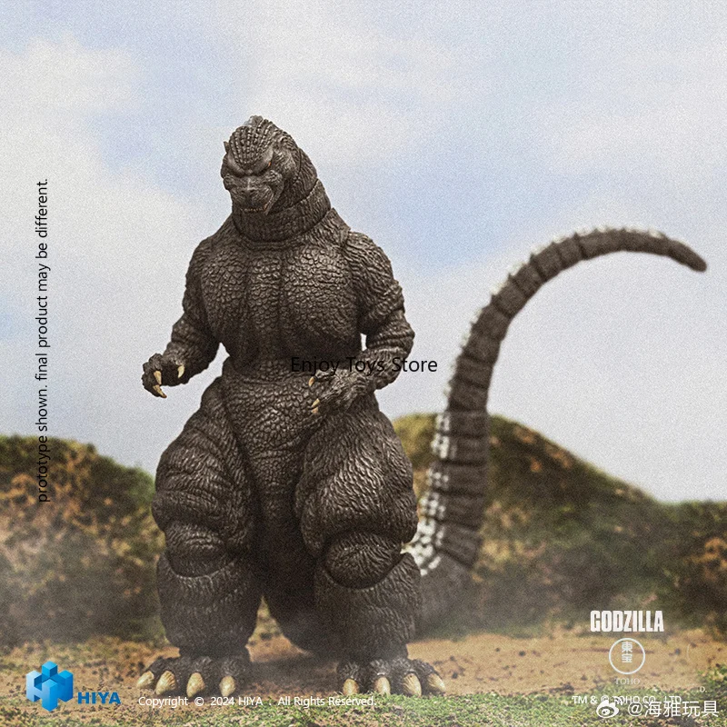 En stock Figurine d'action HIYA Série de base exquise Godzilla contre. Roi Ghidorah Godzilla Hokkaido Ver.