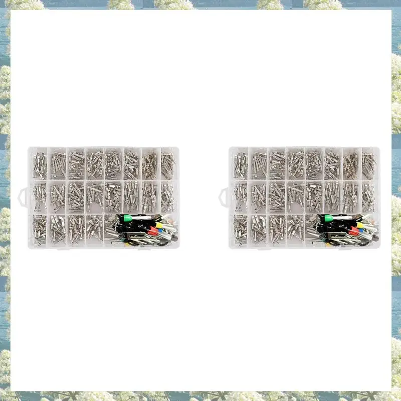 

Best Of 2025-680Pcs 1/1.5/1.8/2.2/2.8/3.5Mm Terminal Pins Wire Harness Pin Male Female Automotive Electrical Connector Kit Car W