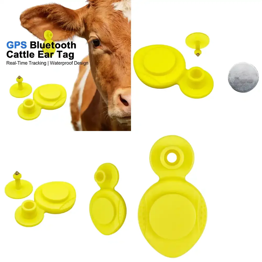 Skylab Long Battery Life Bluetooth GPS Cattle Ear Tag for Livestock Positioning and Monitoring