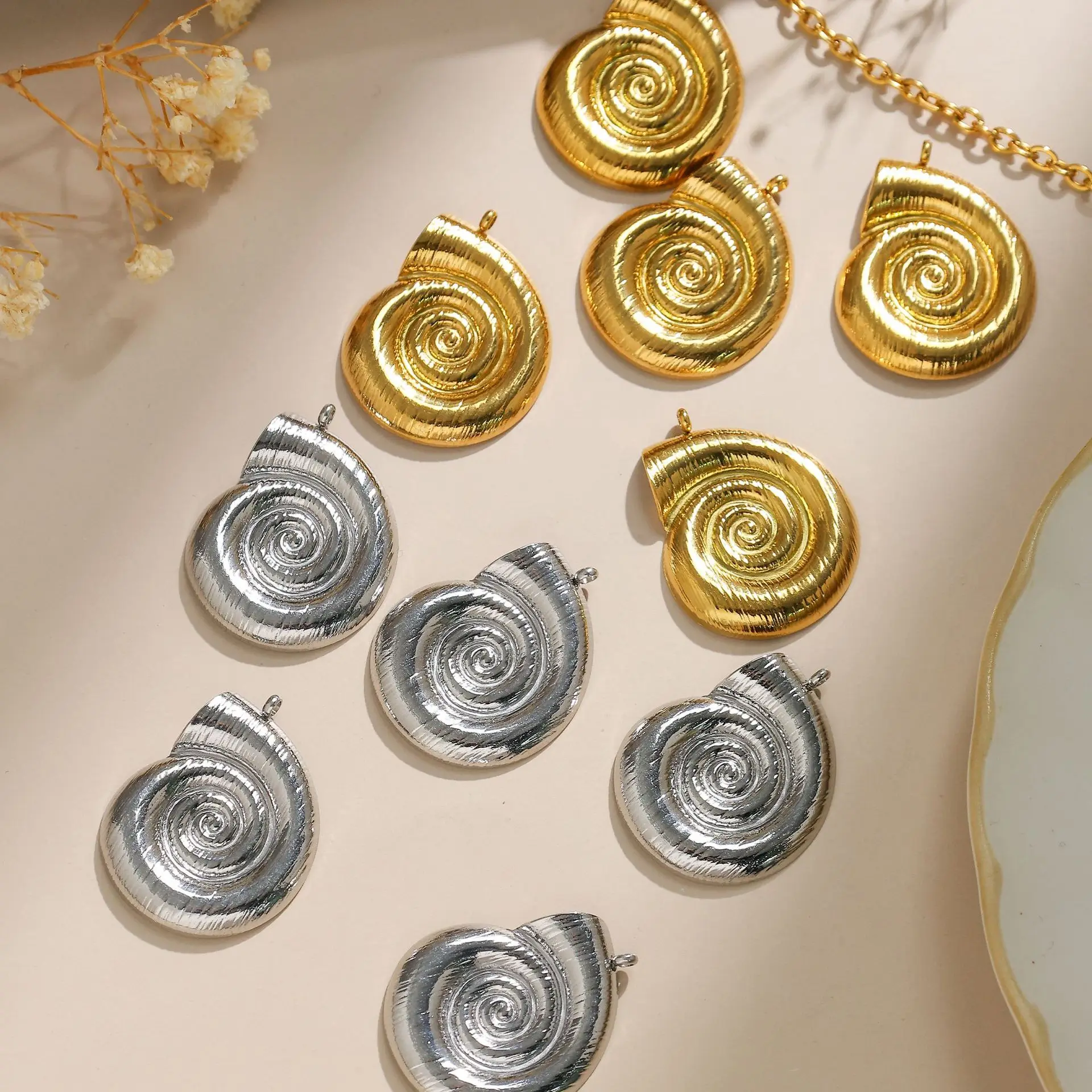 

5 шт., подвески-подвески ручной работы из нержавеющей стали, ювелирные изделия, подвески, соединители, ожерелье, серьги, фурнитура для изготовления ювелирных изделий