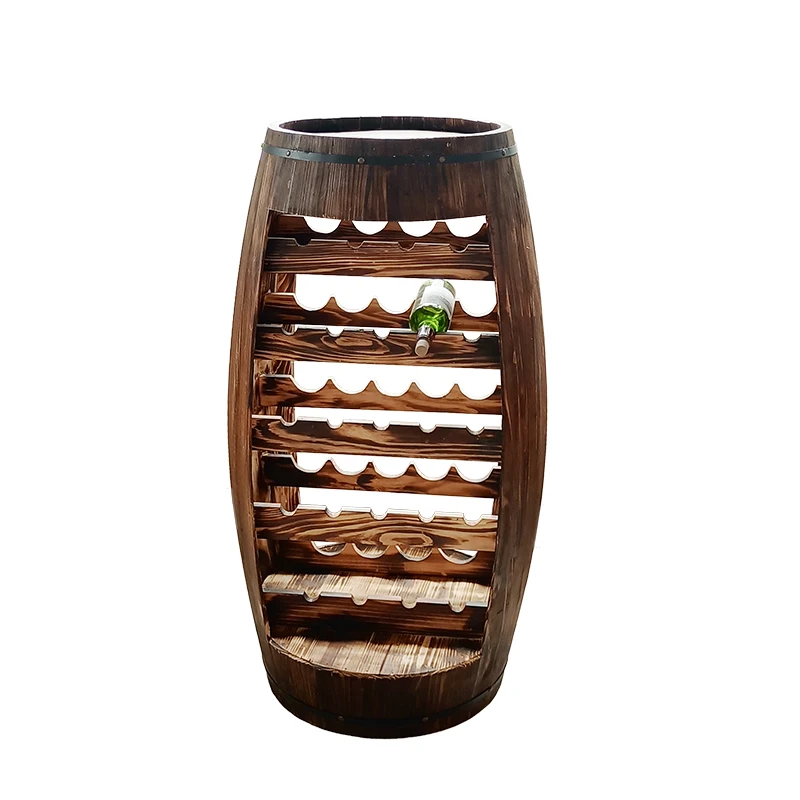 Picture 6: Wine barrel decoration oak wine rack, storage cabinet display case antique barrel solid wood bar wine barrel ra