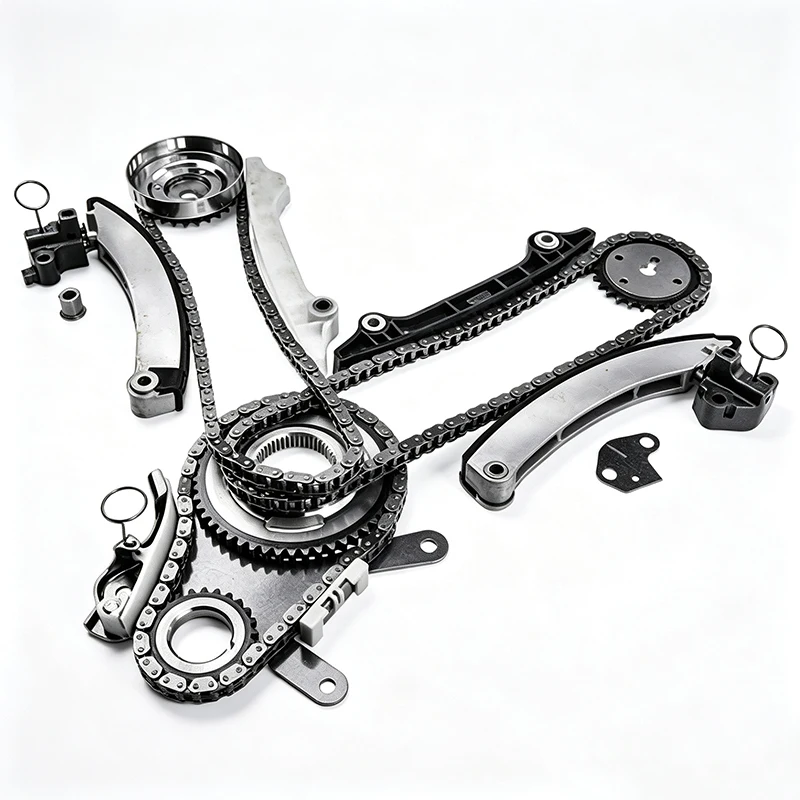 #￥for9-0393SB 9-0393SE TK1105 Timing Chain Kit Tensioner Guide Rail Sprocket Fit 2001-2003 3.7L V6 SUV Engine Replacement Parts