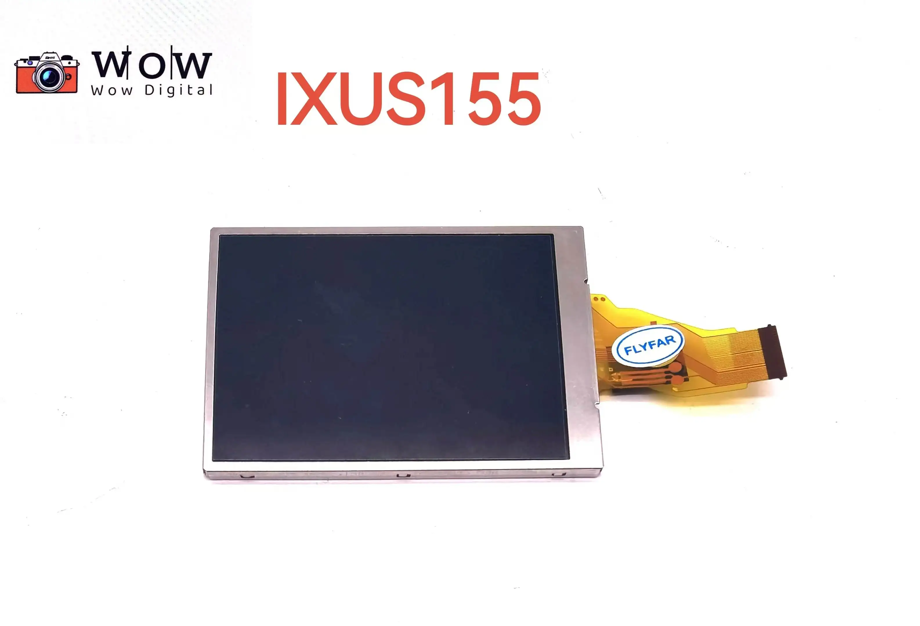 Écran LCD pour appareil photo numérique, pièce de réparation avec rétroéclairage, CANON, USaxes, Y140, ELPH 155 IS, nouveau, 150, 1 pièce