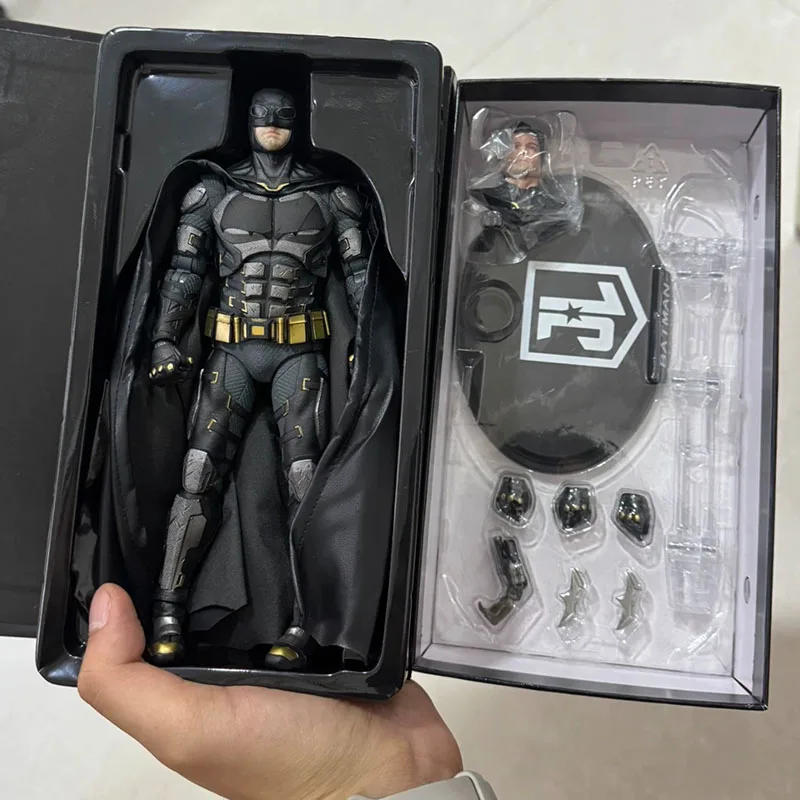 

Fondjoy Tactical Batsuit Batman Action Figure 1/9 Scale Zack Snyder's Justice League Customizable Detective Comics Model Gift