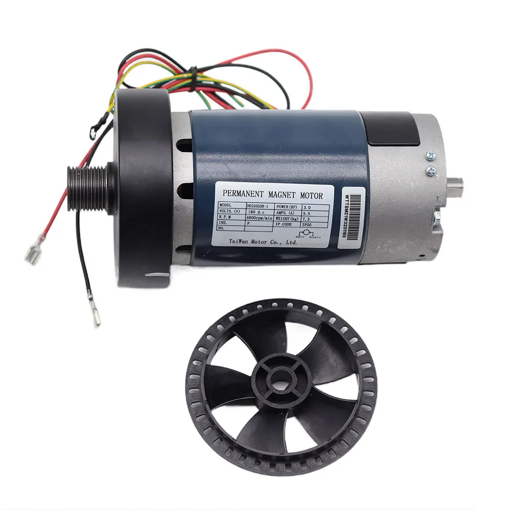 Imagem -05 - Motor Elétrico da Esteira Motor Zyt102 180v 3hp 4800 Rpm