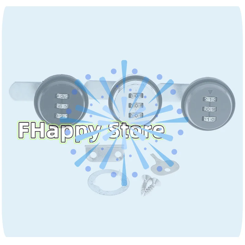 3 Digital Zinc Alloy Password Locks Code Home Automation Cam Lock For Mailbox Cabinet Door Combination Cabinet Lock Security