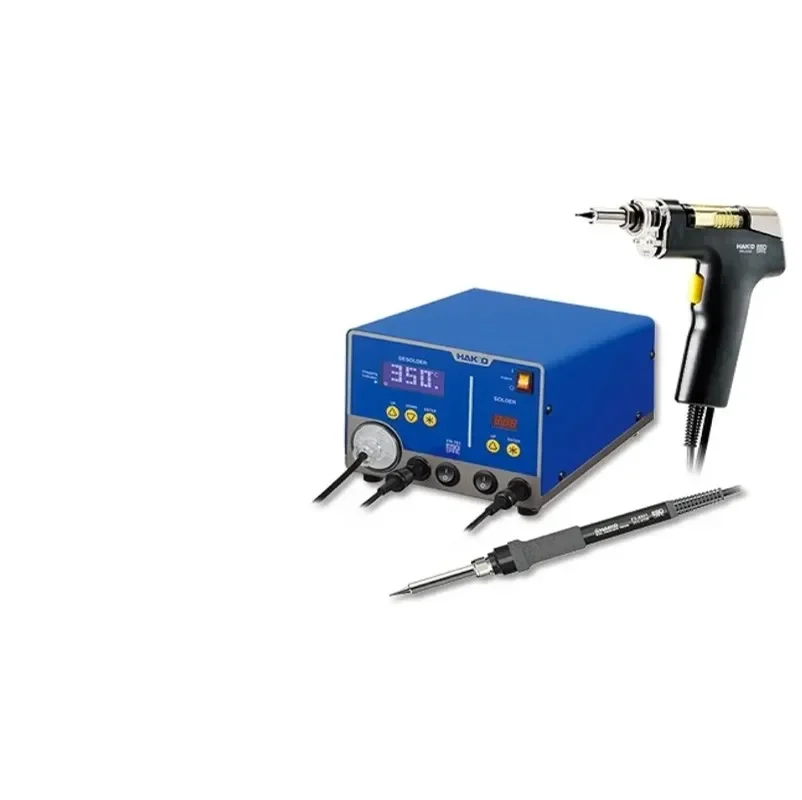 Digital Repair System FR701 ORIGINAL 2-Port Soldering Iron Desoldering Tool Lead Free ESD FR-701 2-in-1 Rework Station