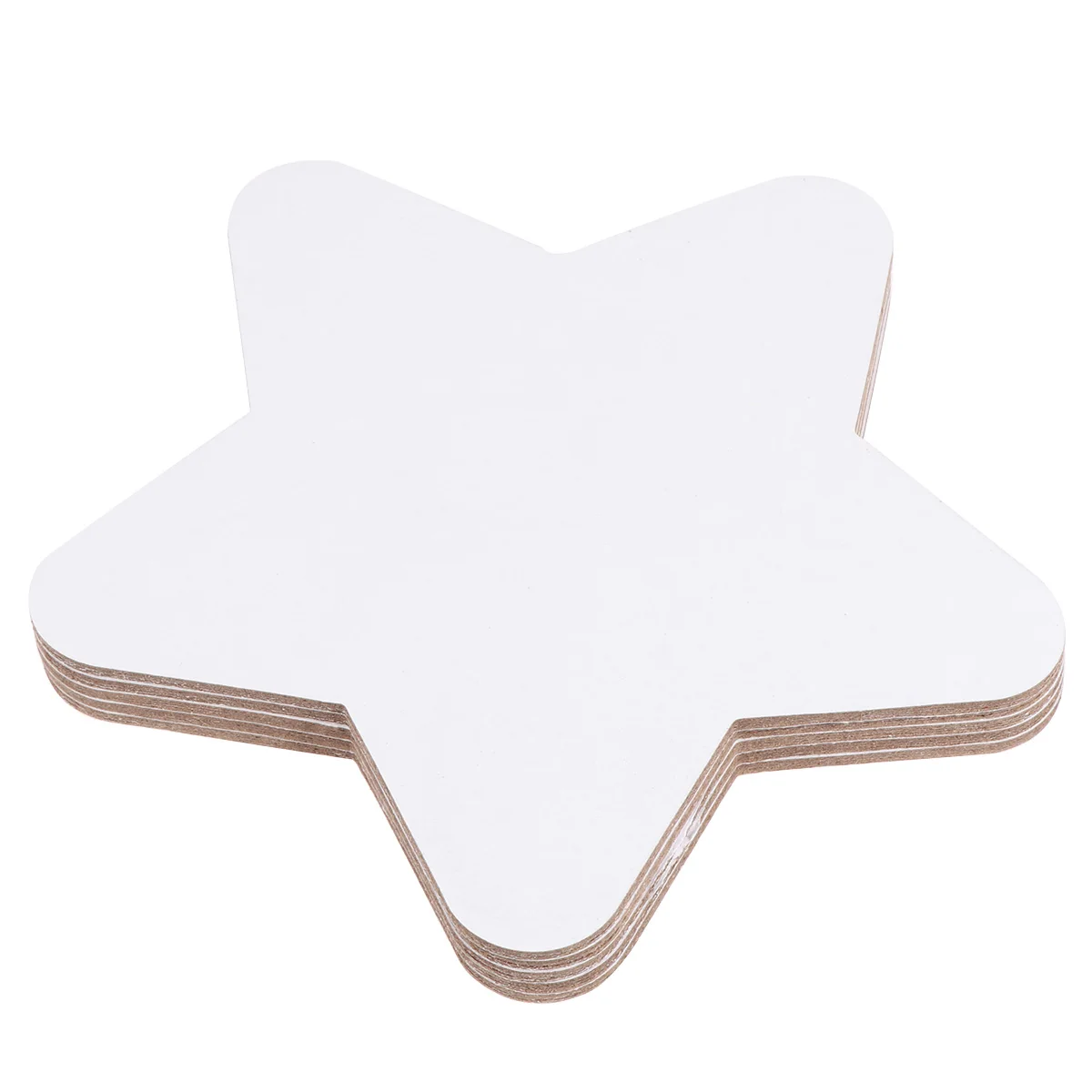 

5 Pcs Painting Board Cotton Canvas Round Star DIY Panels Artist Drawing Round Star Art Panels Boards for Student Hobby