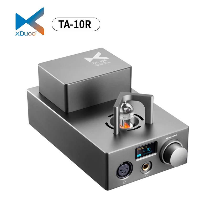 XDUOO TA-10R Headphone Amplifier AK4493EQ XU208 USB RCA Coax Opt PCM DSD DXD 12AU7 TA10R Tube Amplifier